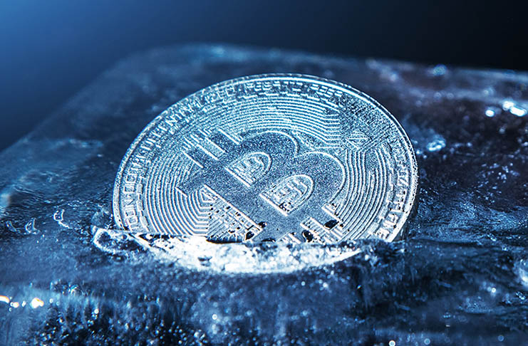 bitcoin account frozen