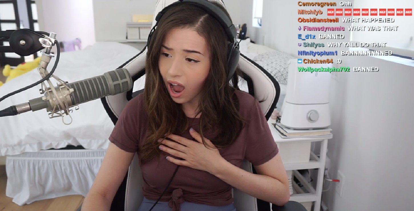 Streamer Pokimane responds to people requesting she be banned