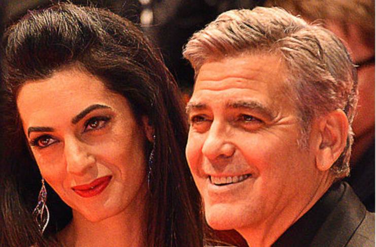 George Clooney gushes over Amal Clooney