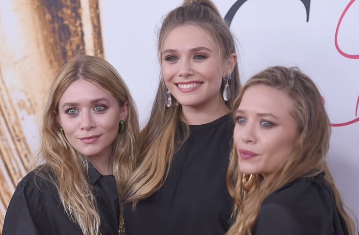 She is sisters with Mary-Kate and Ashley Olsen