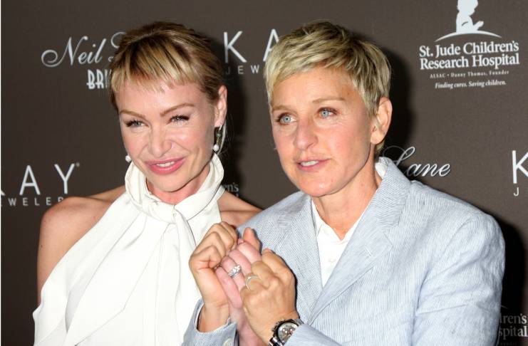Ellen Degeneres Portia De Rossi Allegedly Heading For 500 Million Divorce Micky 