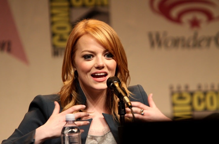 Emma Stone believes in ghosts