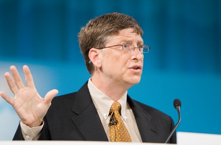Bill Gates acknowledged an affair