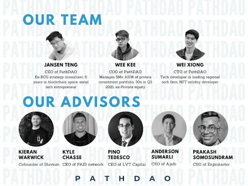 Figure 1: PathDAO team and advisors  